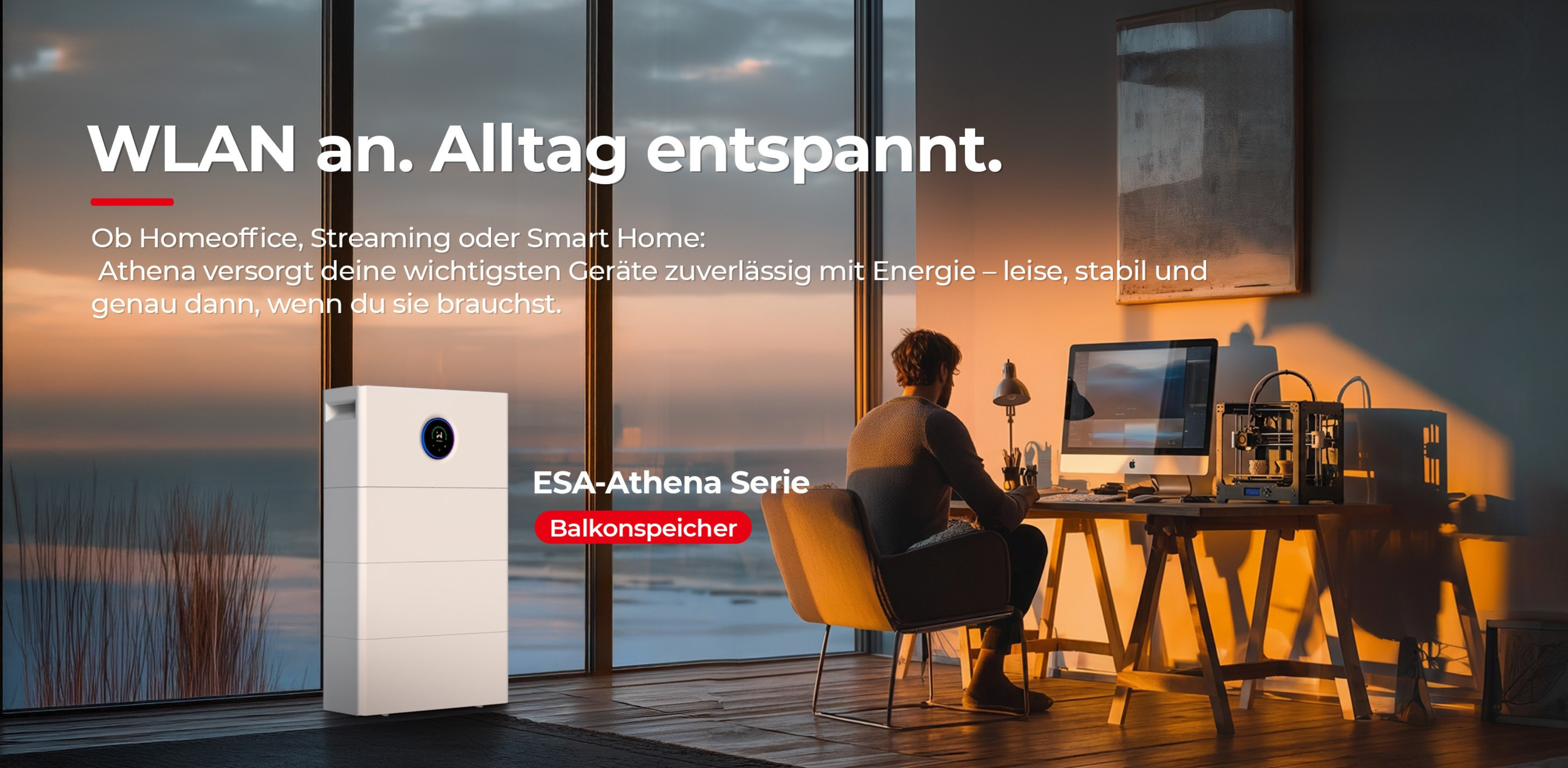 All-in-One Balkonkraftwerk-Speicher