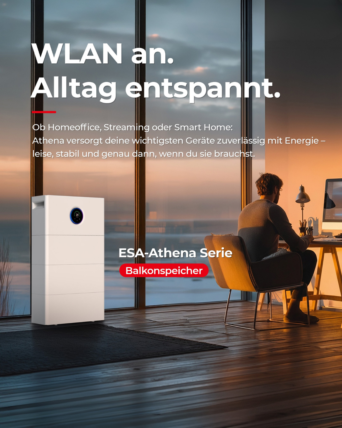 All-in-One Balkonkraftwerk-Speicher